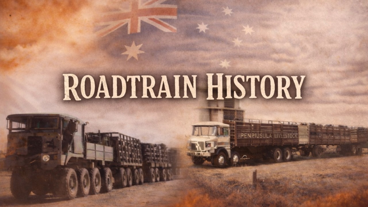The HISTORY of Australia’s Road Trains: The Birth of The Longest Trucks On Earth
