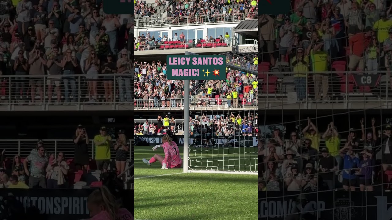 LEICY FREAKING SANTOS!! 💥🪄 #goal #nwsl #soccer #freekick #washingtonspirit | 05.30.26