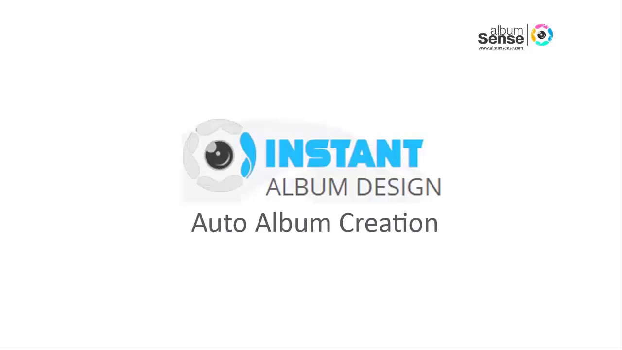 INSTANT Album Designing With Album Sense