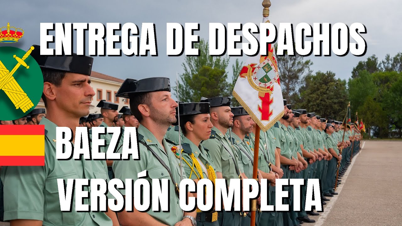 1508 futuros guardias civiles concluyen su formación en la Academia de Baeza