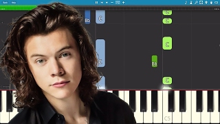 Video thumbnail of "Harry Styles - Ever Since New York - Piano Tutorial / Cover - Instrumental"