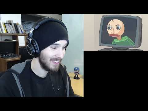 BALDI IS MAD! - YO MAMA SO STUPID! Baldi's Basics Reaction! (Charmx Reupload)