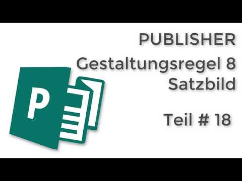18 Publisher Gestaltungsregel