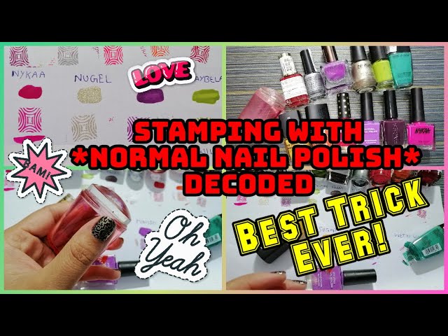 How To Shrink Nail Stamping Images - Tea & Nail Polish