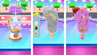ICE POP UP FUNNY GAME #8 | UNICORN RAINBOW ICE CREAM MAKER | GAME ON ANDROID/IOS screenshot 2