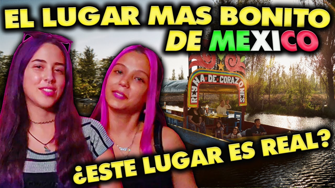 CUBANAS REACCIONAN a XOCHIMILCO **QUEDAMOS ENAMORADAS DE ESTE LUGAR**