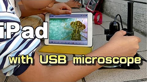 USB microscope with iPhone Outdoor ??