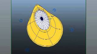 Maya cartoon eye ball rig