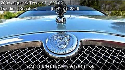 2008 Jaguar S-Type 3.0 4dr Sedan Luxury for sale in Deerfiel
