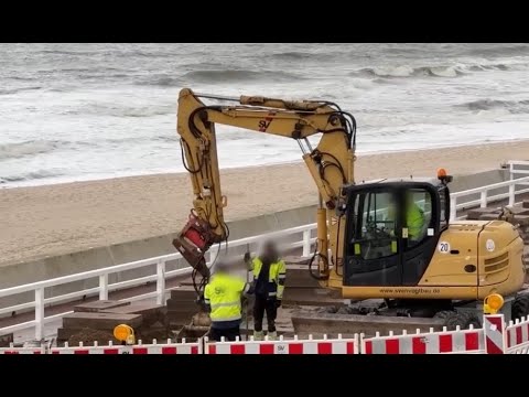 Sylt Top News - Bauarbeiten auf der Kurpromenade