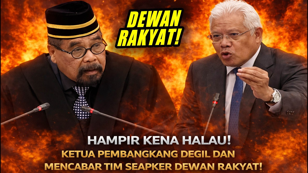 HAMPIR KENA HALAU! KETUA PEMBANGKANG DEGIL DAN MENCABAR TIM SEAPKER DEWAN RAKYAT!