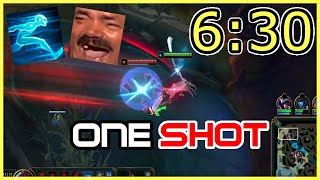 Dzukill Yone One Shots Olaf 6 Minutes Into The Game At Full Health With Ghost