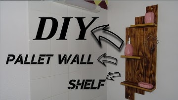 Want the BEST Pallet Wall Shelf EVER? Watch This DIY Tutorial