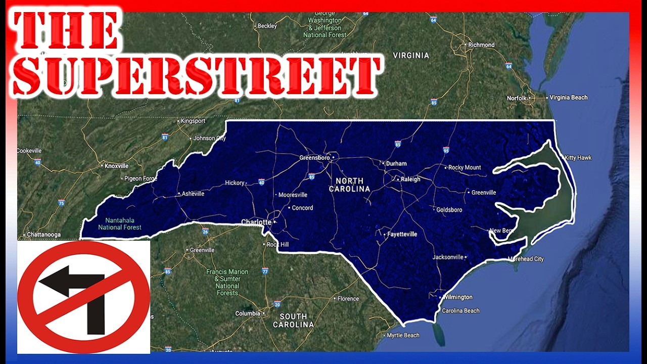 Why North Carolina LOVES This NEW Intersection Design | The Superstreet