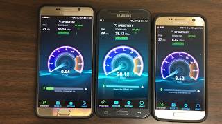 Speedtest : T-Mobile Postpaid vs Verizon Prepaid vs AT&T GoPhone