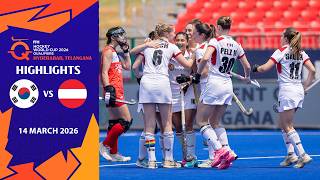 Fih Hockey World Cup 2026 Qualifier, Hyderabad, India - Match 17: Korea Vs Austria