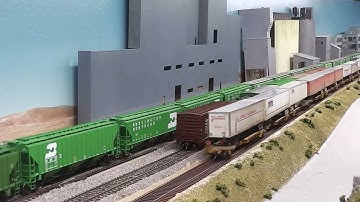 HO Scale KCS Mainline Action at Goldenspike - Part 11