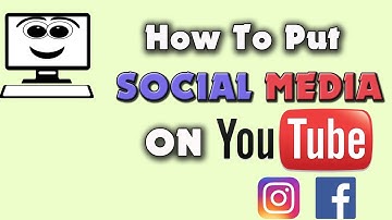 How to put social media on YouTube channel art ( How to put social media icons on YouTube banner)
