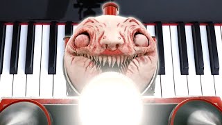 Hungry Pig - Piano Tutorial - CHOO CHOO CHARLES Song - Horror Skunx