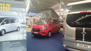 Ford Transit Custom Campervan With City Decals. Karmann Mobil Design City Edition