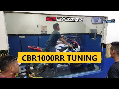 Honda CBR1000RR Bazzaz ZFI + ZAFM ECU Dyno Tuning