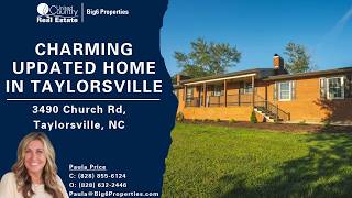 Charming Updated Home in Taylorsville | 3490 Church Road Taylorsville NC 28681 Charming Updated Home in Taylorsville | 3490 Church Road Taylorsville NC 28681