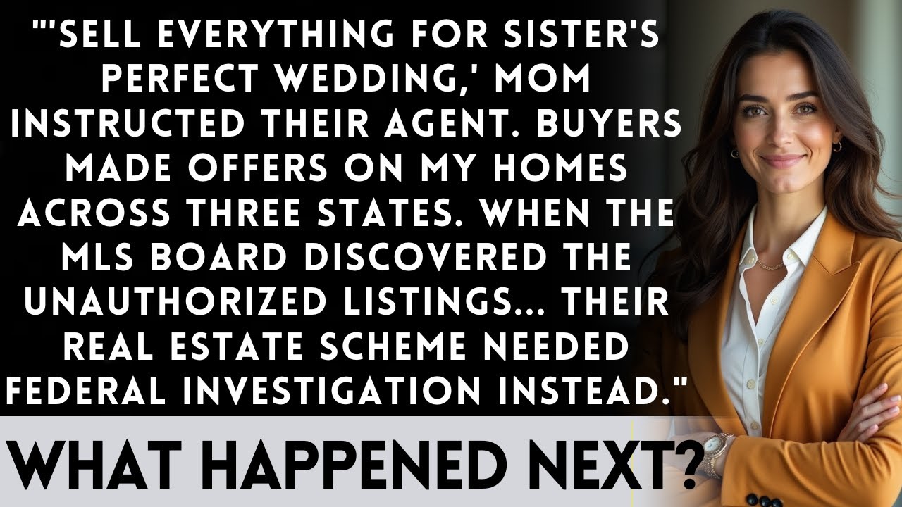 Члены моей семьи тайно разместили объявления о продаже всей моей недвижимости — а потом об этом у...