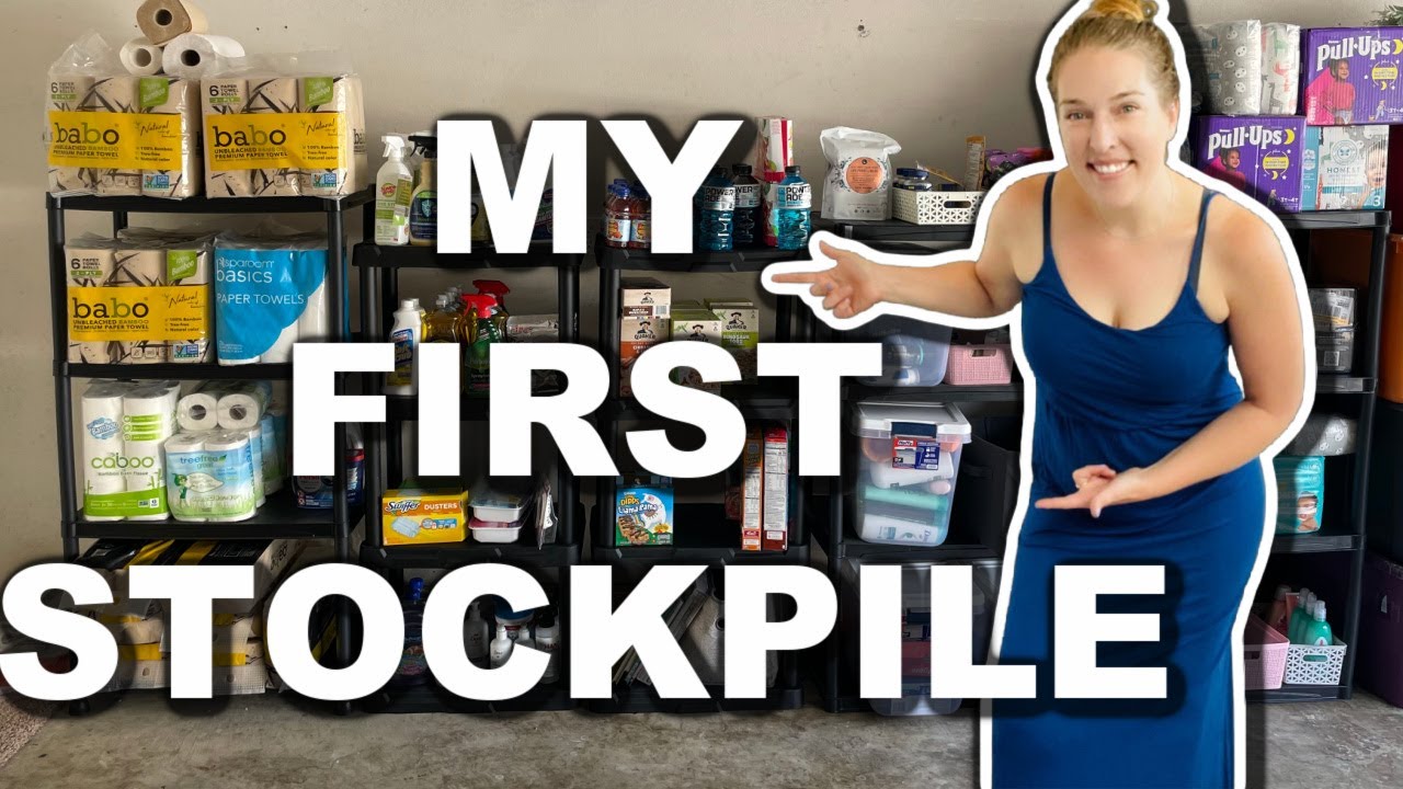 My FIRST Stockpile  ~  Couponing Stockpile Tour 2021  ~  Extreme Couponing Stockpile