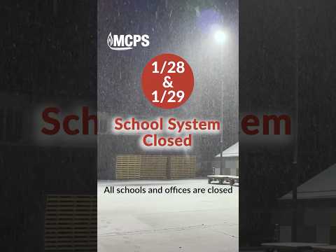 Is There School For Mcps Tomorrow