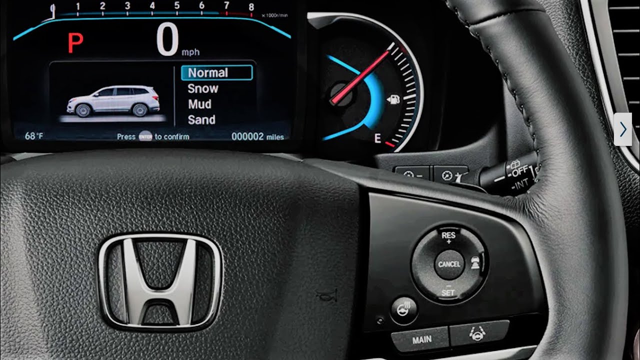 Honda Pilot 2020 infotainment system malfunction and display issue