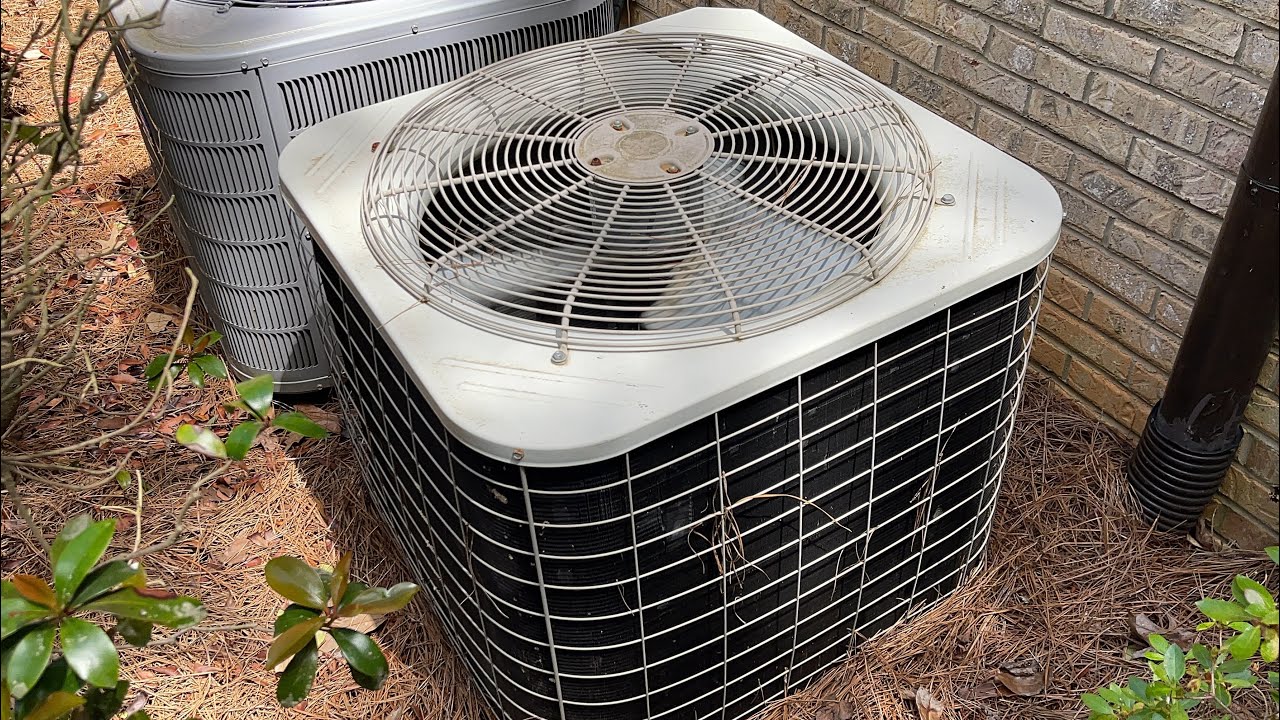 2005 Bryant 661C Heat Pump | Startup + Forcing Defrost - YouTube