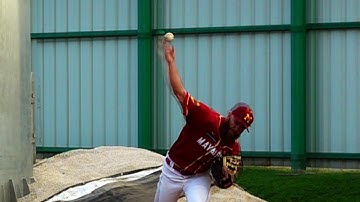 Fastball Curveball Front View Overlay