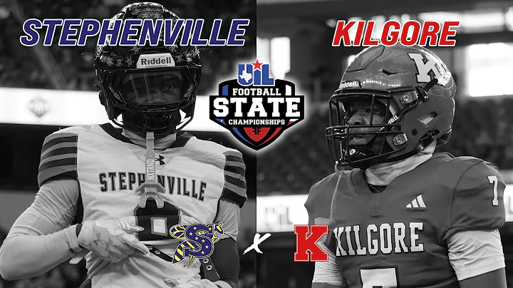 #2 Stephenville vs #3 Kilgore 4A DI TEXAS HIGH SCHOOL FOOTBALL STATE CHAMPIONSHIP #txhsfb