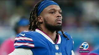 Bills' Damar Hamlin awake and conscious in hospital, asks 'who won the game?'