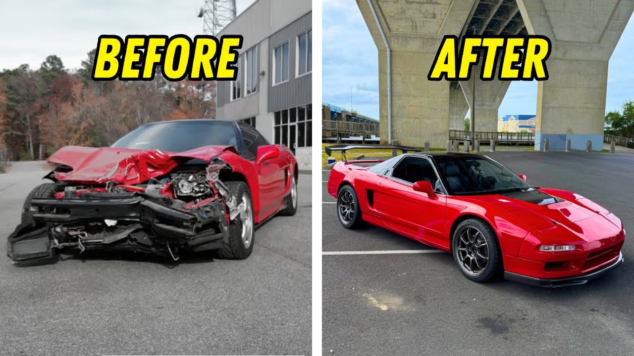 ВПЕРВЫЕ езжу за рулем своего разбитого NSX!