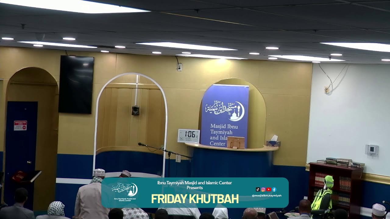 1ST KHUTBAH BY SH HASSAN BASHIR.