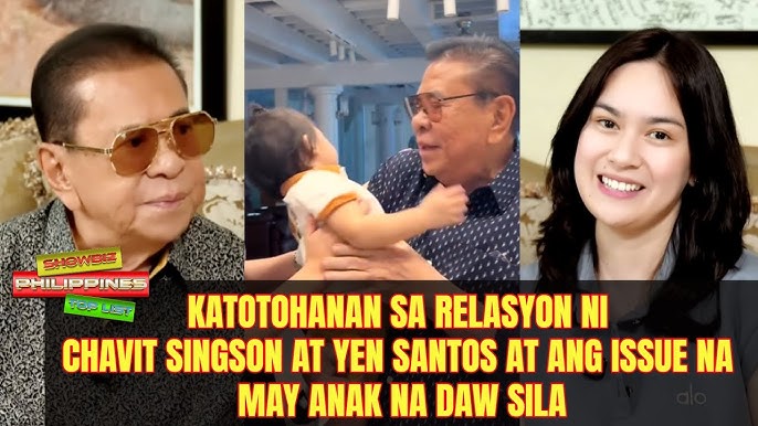 Katotohanan sa relasyon ni Chavit Singson at Yen Santos at ang issue na may anak na daw sila