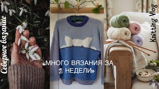 Ep7/26 🌲 2 недели вязальной жизни | детские и взрослые кардиганы, свитер и носки