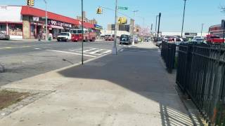 FDNY Ladder 47 Going Back To Quarters In The Bronx, New York