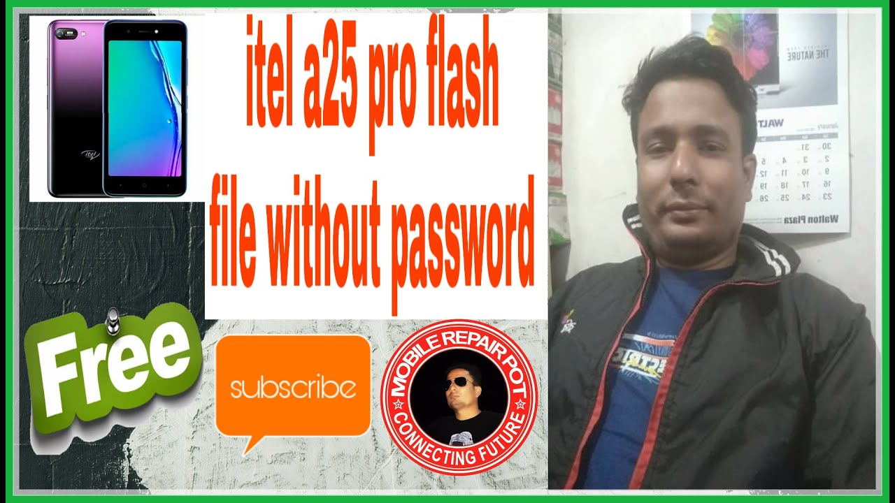 itel a25 pro flash file without password/2021