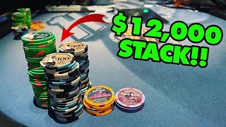 $10-$25-$50 @ Hard Rock! $10,000 POT and I have the NUTS!! // Poker Vlog # 98