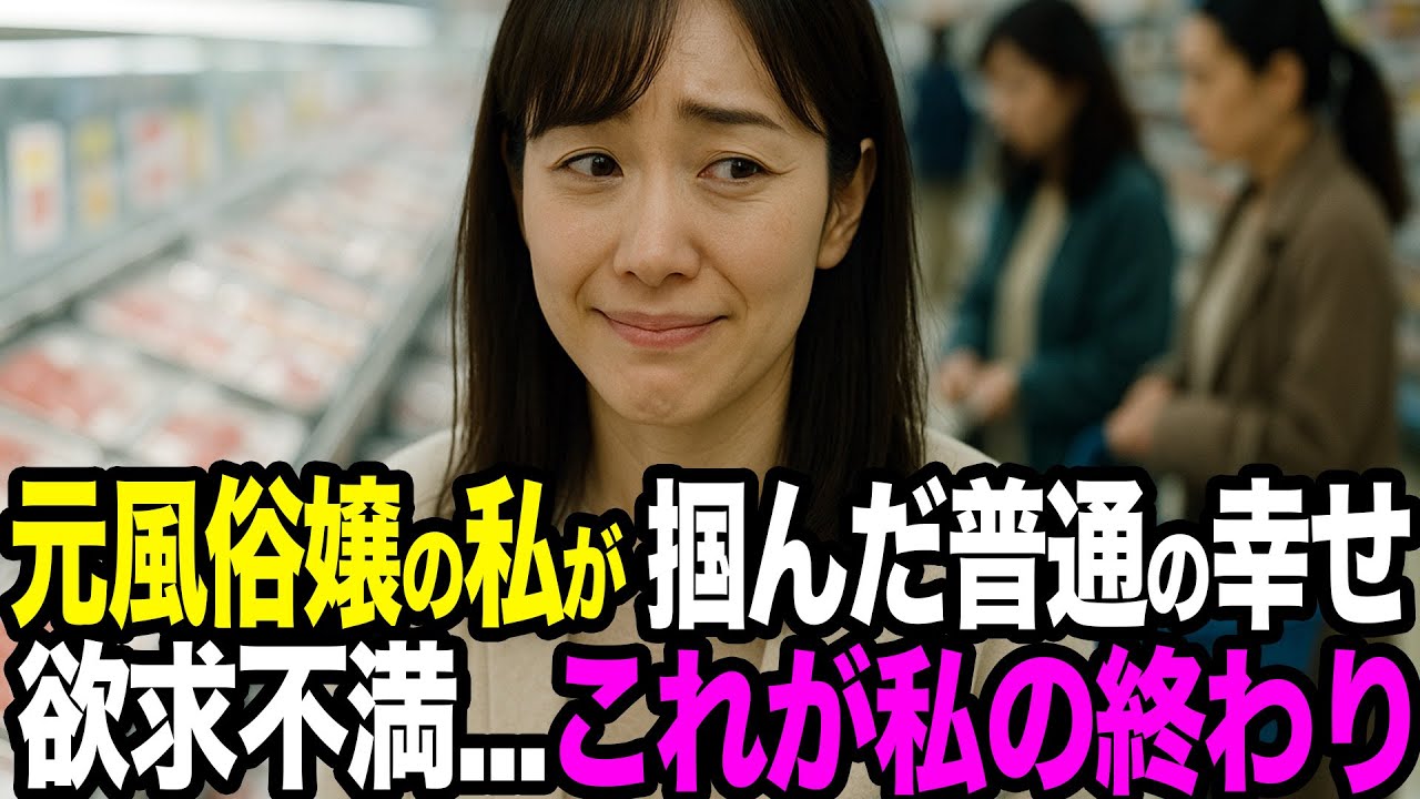 【シタ妻】「俺が壊れる前に終わりにしよう」元風俗嬢の私がやっと掴んだ“普通の幸せ”→元指名客と不倫再開…３ヶ月分の証拠フルセットを前にと離婚宣告され、ワンルームで一人に戻った【修羅場朗読】