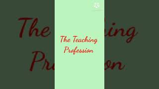 You, as a Teacher in the Community | Professional Education | Pre-service Subject