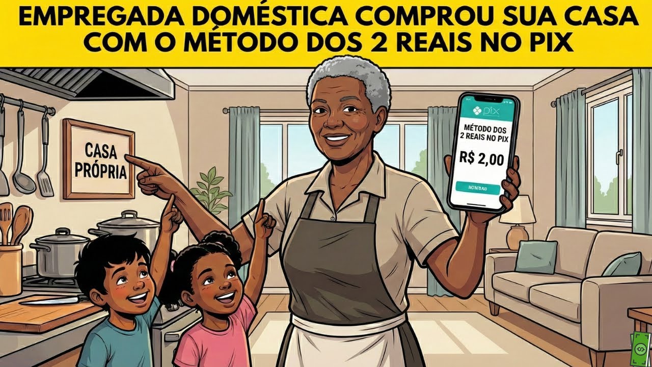 Como UMA EMPREGADA DOMÉSTICA de 56 Anos com R$ 2,00 no PIX COMPROU a CASA PRÓPRIA em 14 MESES