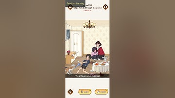 Brain Puzzle Tricky Quest Level 17 Stray Family. Walkthrough