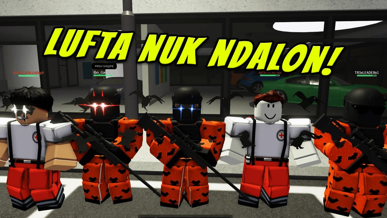 Luftë e Madhe me Policët 🚔🔥 | Roblox EH