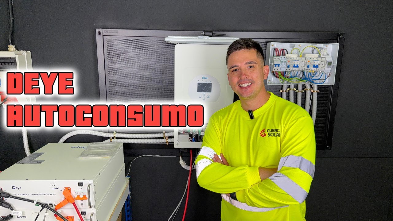 Configurar Inversor Deye PASO A PASO: Guía Completa (Batería, Red y Modos de Trabajo)