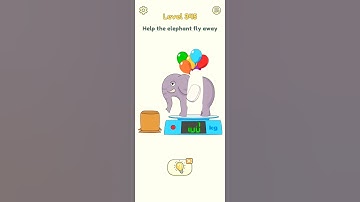 Help the elephant fly away || #Dop2 || Level 345 || Delete one part || ‎@Dop2Gaming_1122 || #Short