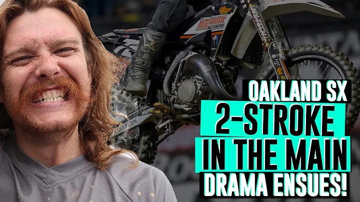 DRAMA! Stankdog puts 2-stroke into main, lashes ou...