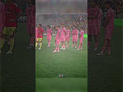 ميسي يرفض المغادرة ويشاهد تتويج المنافس احترام ا 